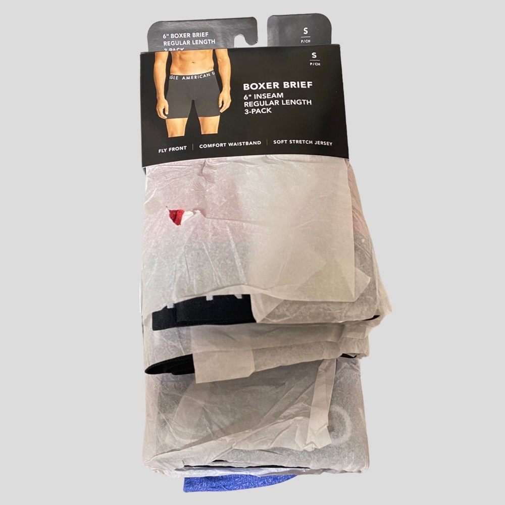 Nwt - American Eagle Multi 3-Pack Solid 6” Classi… - image 6